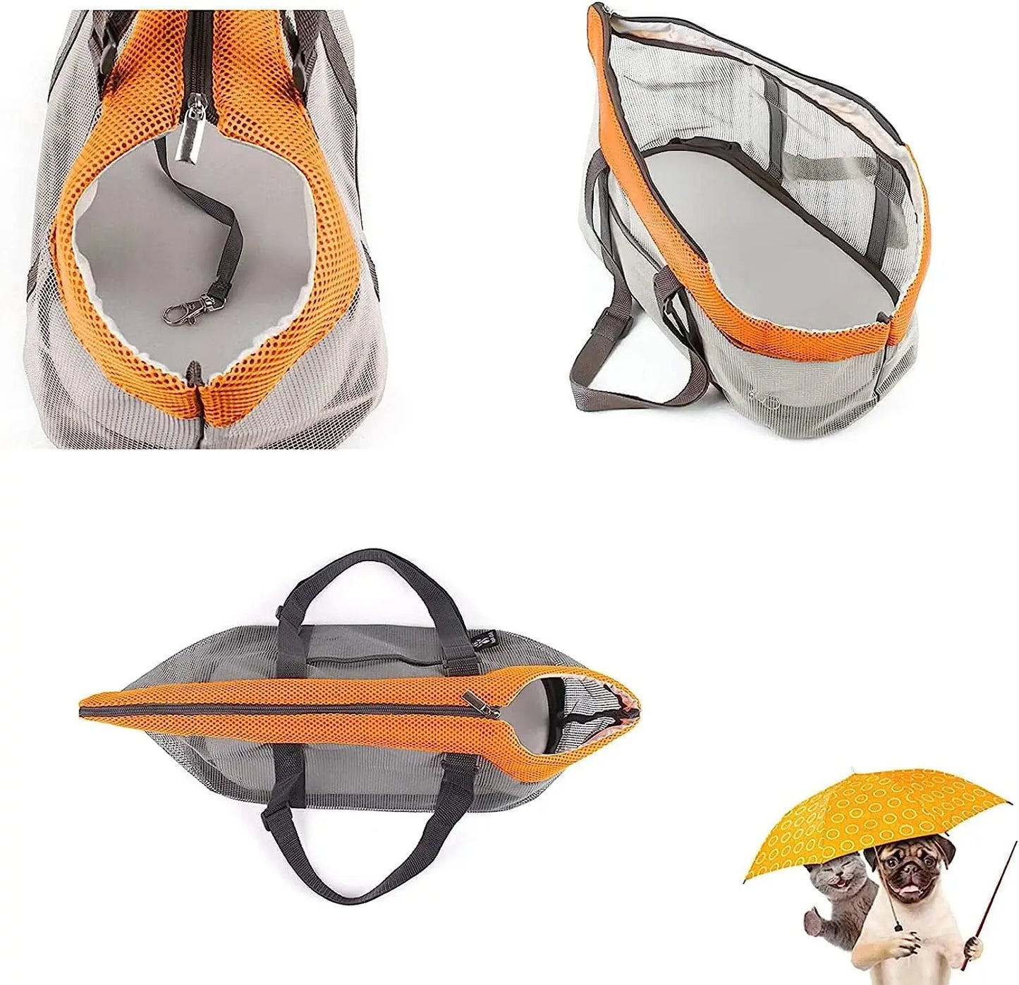 Pet Carrier Bags Mesh Foldable Pet Carrier Handbag