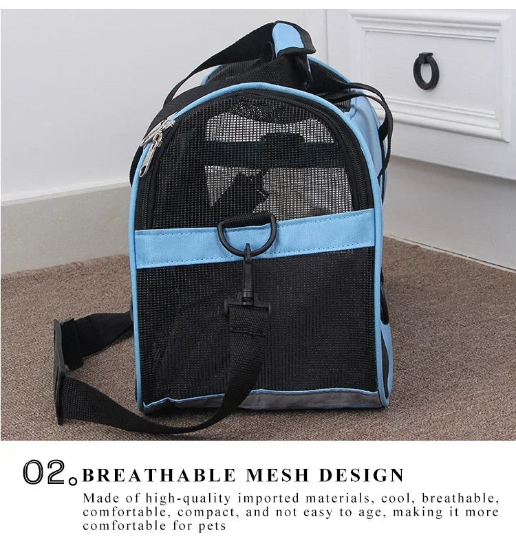 Portable Dog Cat Carrier Bag